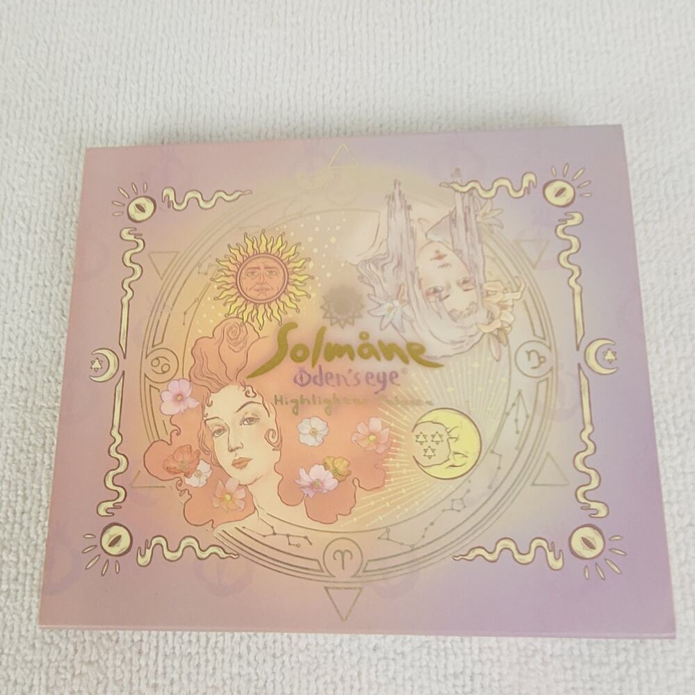 Odens Eye Solmane highlighter makeup palette for face